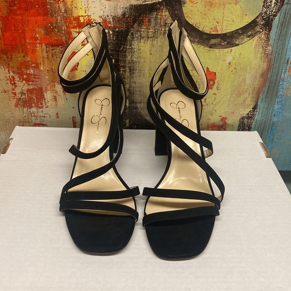 Jessica Simpson Shoes - Jessica Simpson Strappy Black Heels